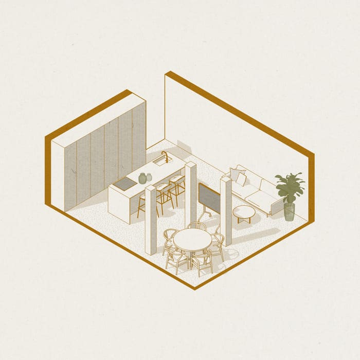 Diseño de planta en 3D