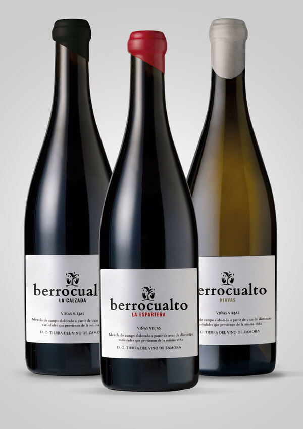 Diseño de botellas de vino