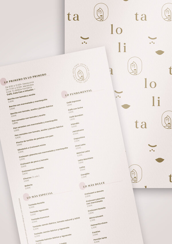 Diseño de carta